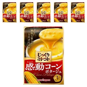포카삿포로 짓쿠리 코토코토 감동 콘 폰타주 3개입, 64.8g, 6개