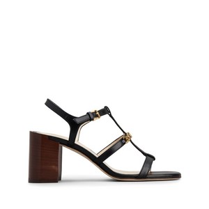 토즈 로고 장식 가죽 샌들