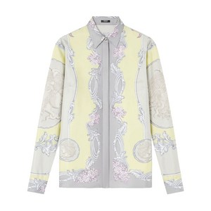 베르사체 카메오 실크 셔츠