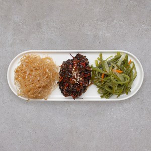 도시곳간 3종 반찬세트 오징어실채+고들빼기무침 +미역줄기볶음, 1개, 100g