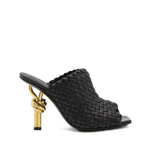 보테가 베네타 매듭 뮬 90mm