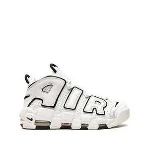 나이키 에어 모어 업템포 하이탑 스니커즈, US 7.5(KR 245), 화이트계열+블랙계열