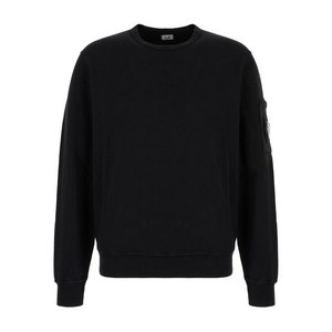 C.P.컴퍼니 렌즈 포켓 스웨트셔츠, 블랙계열, Standard XL