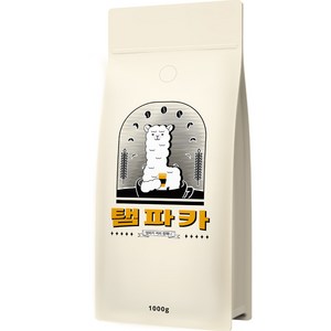 탬파카 바리스타 블렌드 커피 원두, 홀빈(분쇄안함), 1kg, 1개