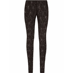 돌체앤가바나 플로럴 레이스 레깅스, 블랙계열, Italy 44(KR 66)