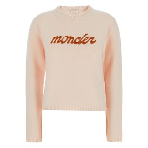 몽클레르 로고 자수 스웨터