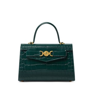 베르사체 엠보스드 미디엄 토트 백