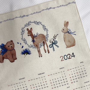 2024년 패브릭 달력, 7.사슴, 1개