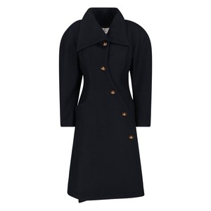 비비안웨스트우드 버튼 코트, 블랙계열, Italy 42(KR 66)