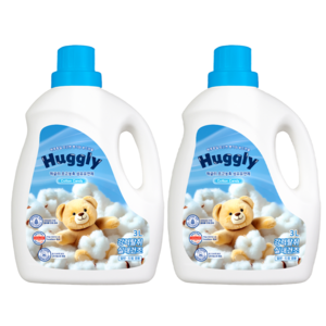 허글리 초고농축 섬유유연제 코튼캔디, 3L, 2개