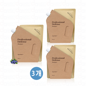 [비건] 비욘드 프로페셔널 디펜스 샴푸 리필 300ml3개, 900ml, 1개