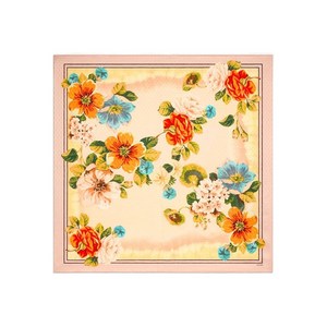 셀린느 플로럴 프린트 실크 스카프