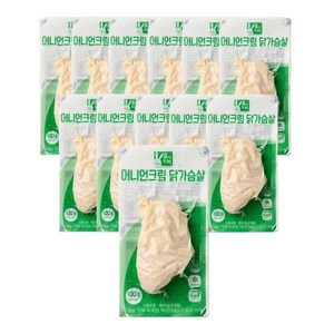육식토끼 소스 닭가슴살 어니언크림, 12개, 100g