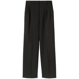 버버리 울 와이드 팬츠