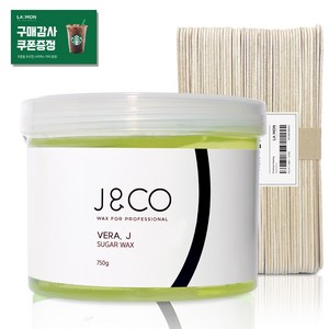 제이앤코 베라제이 슈가링 왁스 750g 무료증정품 저자극 설탕 슈거링 제이엔코 왁싱재료, 1개