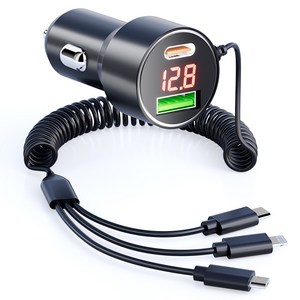 차량용 초고속 시거잭 충전기 75W