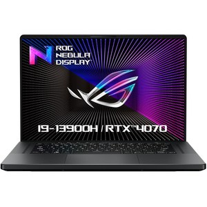 에이수스 2023 ROG 제피러스 G16 코어i9 인텔 13세대 지포스 RTX 4070, Eclipse Gray, 1TB, 16GB, Free DOS, GU603VI-N4016