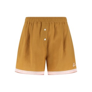 마르니 밴딩 웨이스트 버튼 쇼츠, 브라운계열, Italy 36(KR 44)