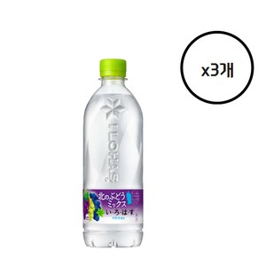 일본 이로하스 포도믹스 맛, 540ml, 3개