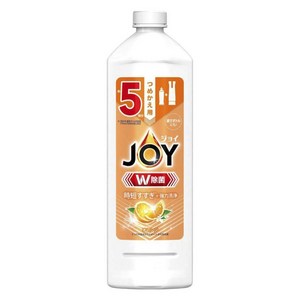 JOY W 헹굼 시간 단축 + 강력 세정 주방세제 오렌지 리필용