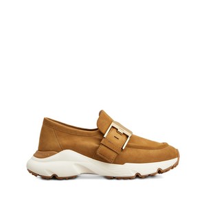 토즈 버클 디테일 스니커즈, Europe 36.5(KR 235), 브라운계열