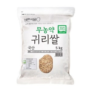 바른곡물 국내산 무농약 귀리쌀, 5kg, 1개