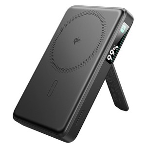 ESR Qi2 맥세이프 보조배터리 10000mAh 슬림 무선 고속 충전 PD 27W 핸드폰 거치대