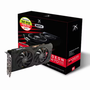 XFX 라데온 RX 470 블랙울프 OC D5 4GB