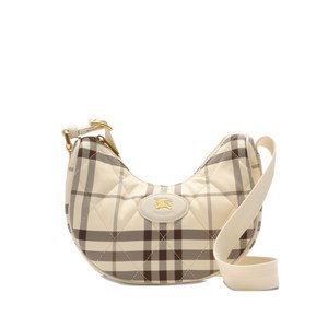 버버리 홀스슈 퀼팅 체크 크로스 백