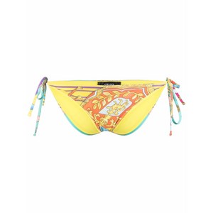 베르사체 베르사체 바로크 패턴 프린트 비키니 브리프, 옐로우계열, Numeric 4(KR 88)