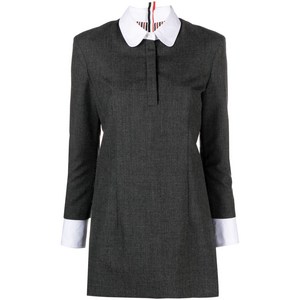 톰 브라운 버진 울 시프트 미니 드레스, 그레이계열, Italy 42(KR 66)