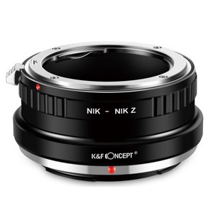 K&F Concept NIK-NIK Z _ Nikon F / AI Lens - Nikon Z Body 변환어뎁터, 1개