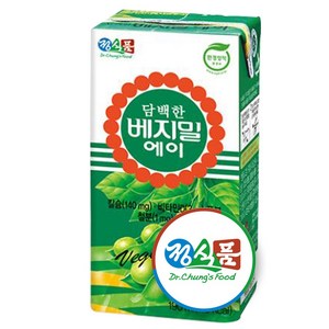 베지밀 에이 담백한 두유, 190ml, 64개