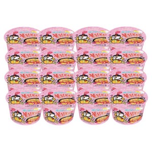 불닭볶음면 까르보 큰컵 105g, 16개