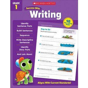 (영문도서) Scholastic Success with Writing Grade 1 Paperback, Scholastic Teaching Resources, English, 9781338798708