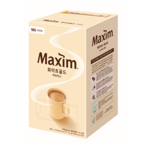 동서 맥심 화이트골드 커피믹스 180T
