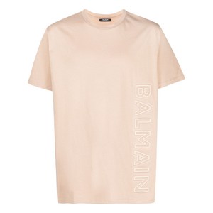 발망 엠보스드 로고 티셔츠