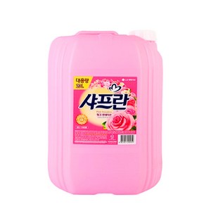 LG생활건강 샤프란 20L 섬유유연제 대용량 - 1통, 1개