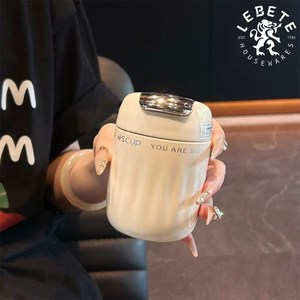 Ait 미니 휴대용 보온보냉 텀블러 220ml, 220ml, 화이트, 1개