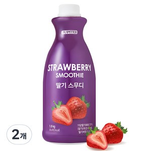 래미푸드 쥬피터 딸기 스무디, 1.8kg, 2개