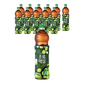 초록매실 페트, 1.5L, 12개