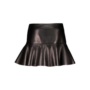톰포드 레더 러플 미니 스커트