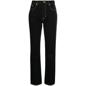 겐조 로고 패치 스트레이트 진