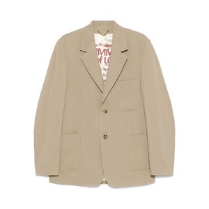 골든 구스 핀스트라이프 싱글 브레스티드 블레이저