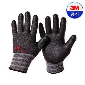 3M 슈퍼그립 핫 혹한기용 기모안감, 그레이, 10개