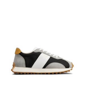 토즈 스웨이드 트리밍 스니커즈, Europe 40(KR 270), 그레이계열+블랙계열