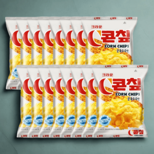 크라운 콘칲 70g x 16입 (1박스), 16개