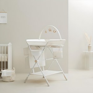 소베맘 더 뉴 프리미엄 솔리드 기저귀교환대, 크림 베이지, 100 x 74 x...