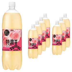미츠야 엑스트라 리치 피치 스쿼시 페트, 1.5L, 8개