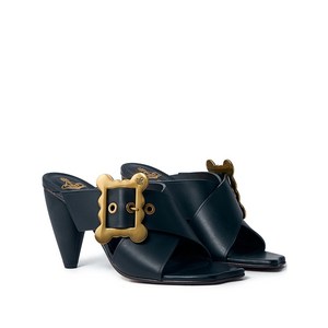 비비안웨스트우드 벨트 뮬 80mm